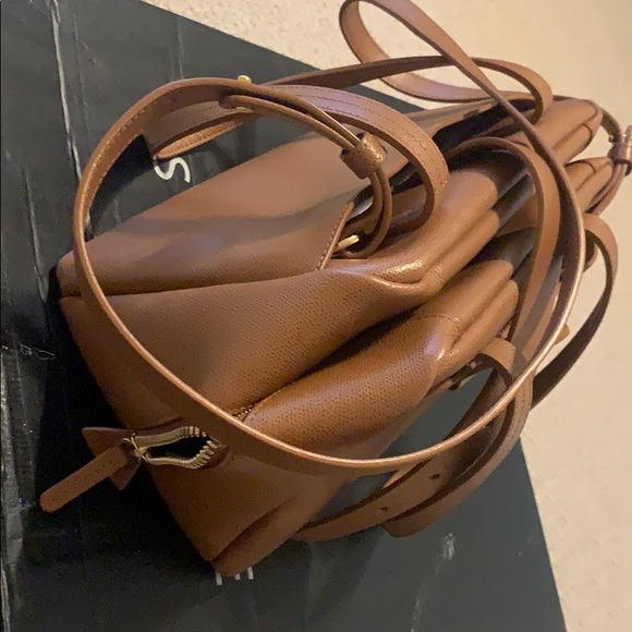 Senreve Doctor Bag Pebbled Chestnut - Picture 3 of 8